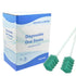 Disposable Dentifrice Treated Oral Care Sponge Swabs, Individual Wrapped, 150 Counts, Dark Green