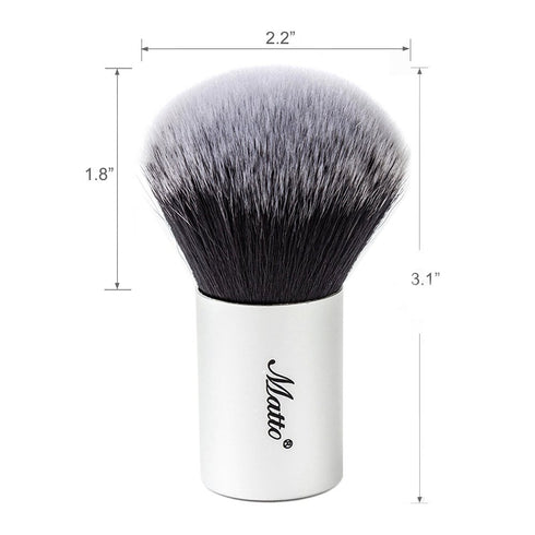 Matto Kabuki Makeup Brush for Setting Powder, Foundation, Bronzer, and Highlighter