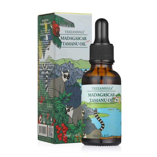 Madagascar Tamanu Oil, 1.05 Fl.Oz / 30ml, 100% Pure, Natural Moisturizer for Face, Hair & Skin