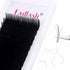 Lash Extensions Regular Volume Mixed Tray, 0.03 B Curl 8-14mm Premium Mink Silk Eyelash Extensions