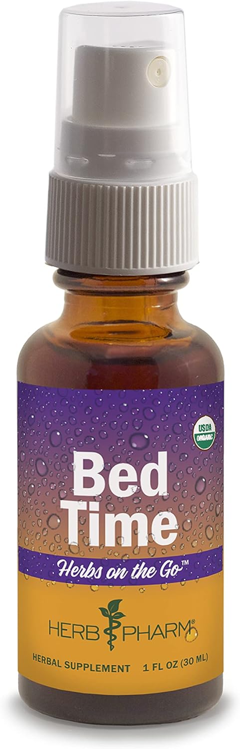 Herb Pharm Herbs on The Go Portable Spray - Bed Time 1 Fl Oz.
