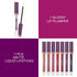 QiBest 7Pcs Matte Liquid Lipstick with 1Pcs Lip Plumper Makeup Set, Waterproof Long Lasting Lip Kit
