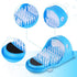 LUITON 2 Pack Foot Scrubber Massager, Shower Spa Cleaner Brush for Exfoliating Foot