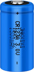JNKXIXI CR123A 3V CR17345 123A1500mAh (2) Lithium Battery li-ion