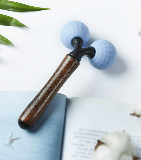 Relax Massage RollerHandheld Total Body Massager Tools for Back, Neck, Foot, Calf, Leg, Arm & Deep Tissue Massager