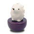 Spiky Hedgehog Non-Electric Ceramic Diffusers for Essential Oils, White Ceramic for Car or Desk Decor
