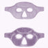 Cooling Gel Facial Mask - 2 PCS Reusable Gel Bead Face Pad & Cold Compress for Puffy & Dry Eyes, Pink and Purple