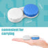 12PCS Colorful Contact Lens Case, Immersion Kit with Leak-Proof Packaging, Suitable for Outdoor Mini Case