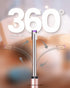 VEHHE 2 Pack Candle Lighter, Rechargeable Electric Lighter with LED Battery Display, Flexible Neck USB Lighters for
