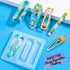 LEOBRO Gold Hair Clips - 50PCS Alligator Barrettes for Women, Girls, Crafts, DIY Hair Bows