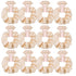 Satin Scrunchies 12 Pack - Proposal Gifts, Elastics Hair Ties for Bachelorette Party Favors, Bridal Wedding Parties