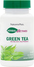 NaturesPlus Herbal Actives Green Tea - 60 Capsules - Non-GMO, Vegan, Gluten Free, 60 Servings