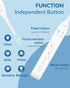 Operan Electric Toothbrush for Adults and Kids, Rechargeable Sonic Toothbrush, 5 Modes, 8 Brush Heads, White