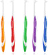 Ouligay 5Pcs Tuft Toothbrush, Soft Compact Interdental Toothbrush for Orthodontic Braces