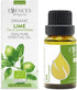 Essences Bulgaria Organic Lime Essential Oil 0.51 Fl Oz, 100% Pure Natural for Aromatherapy and Skin Care