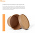 Kitchsy 50 Pack, 8 oz, 12 oz, 16 oz, 26 oz, 32 oz, (16 oz) Disposable Kraft Paper Food Containers with Vented Lids