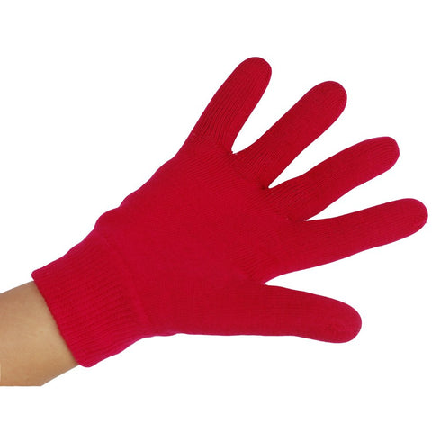 Moisturizing Gel Gloves, Jojoba Oil, Vitamin E, Spa Treatment for Cracked Skin, 1 Pair