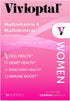 Vivioptal Women 30 Softgels - Multivitamin & Multimineral Supplement - CoQ10 & Omega 3