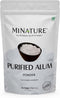 Mi Nature Alum Powder Potassium (Fitkari/Phitkari) - 100% Natural Skincare for Acne, Odor Control & Water Purification