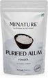 Mi Nature Alum Powder Potassium (Fitkari/Phitkari) - 100% Natural Skincare for Acne, Odor Control & Water Purification