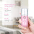 Honoson 2 Pieces Nano Facial Mister, 30 ml Mini Face Humidifier, USB Rechargeable Facial Sprayer for Daily Makeup (Pink)