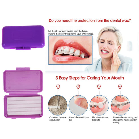 Braces Cleaning Kit for Teeth, Portable Orthodontic Toothbrush Oral Care Dental Travel Kit