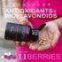 Smarter Raw Whole Food Vitamin C from Berries, Premium Antioxidants, Bioflavonoids & Polyphenols, 60 Vegan Capsules