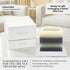 INTERGAZE Square Spiral Light Candle - Unique Spiral Wick Candle Innovative Hollow Design - Decorative Candles for Home