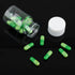 4Pcs Clear Pill Bottle 50ml by WLLHYF, Empty Plastic Medicine Bottles with Caps