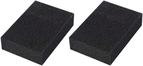 2 Pcs uxcell Scouring Pads, Non-Scratch Scouring Sponge Scrub Pads 4" x 2.8" for Dishwashing and Kitchens
