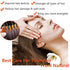 Natural Wood Wide Tooth Hair Comb, Green Sandalwood Hair Pick for Men and Women with Free Storage Pouch