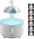 Missfly 300ml Cloud Shape Cool Mist Humidifier Diffuser, 360 Rotatable, Quiet Auto Safety