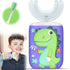 KRX Kids Ultrasonic Electric Toothbrush, U Shaped Rechargeable Automatic Toothbrushes with Replacement Brush