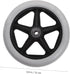 Ipetboom High-Strength Front Wheel Accessories for Wheelchairs by - Easy Assembly