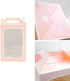 Large Gift Boxes, 10 Pcs Pink Tote Paper Bags with Transparent Window, 9.8 x 7 x 5.1" for Wedding Party