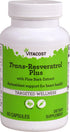 Vitacost Trans-Resveratrol Plus - 60 Vegetarian Capsules