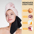 SUNLAND Microfiber Face Cloth, Reusable Makeup Remover Facial Cleansing Towel, 12 Pack Black