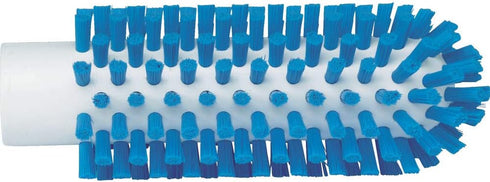 Vikan 5380-50-3 Stiff Tube Brush, Polyester, 2" x 5-3/4" OAL, Blue