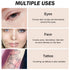 Kaely Pot Concealer Full Coverage Set, Waterproof Foundation Makeup Brush Kit, Eye Ring Corrector