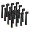 WuYan 16pcs Bamboo Charcoal Brush Heads for Oral B, Replacement Heads for Pro Health/Triumph/Advance Power