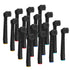 WuYan 16pcs Bamboo Charcoal Brush Heads for Oral B, Replacement Heads for Pro Health/Triumph/Advance Power