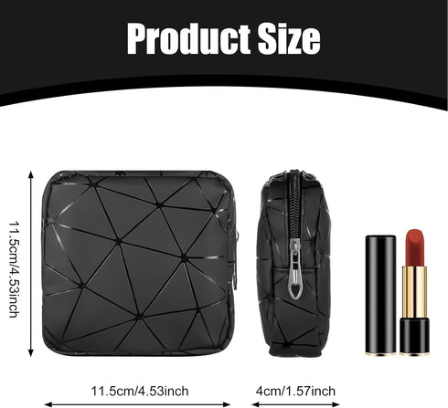 Ymapinc Period Sanitary Bag, Napkin Storage Bag Tampon Pouch Portable Feminine Care First Period Kit for Teen Ladies