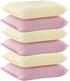 Superio 6 Pack Nylon Cleaning Pad, Multi-Surface Scratch-Free Scour Sponge for Dishes, Cookware, China, and Plasticware