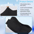 Neck Brace Cervical Collar, Soft Neck Support for Pain Relief, Adjustable for Sleeping, Travelling, Office (Black, L)