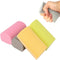 Zpallmeo Damp Clean Duster Sponge 4 Pack,Magic Sponges Eraser Baseboard Cleaner Tool,Reusable Household