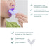 Teeth Whitening Accelerator Light, 32x Blue LED Light Mouth Tray, Teeth Whitening Enhancer for Home Use