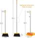TreeLen Stand Up Broom and Dustpan Set for Home Cleaning, Efficient Cleaning Tools