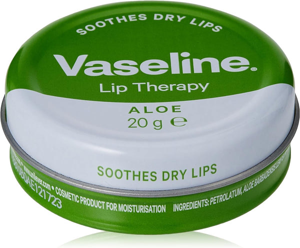 Vaseline Lip Balm Aloe Vera (20g/0.705oz, 6X20g/0.705oz)