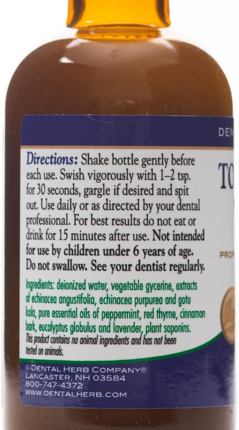 Dental Herb Company Tooth & Gums Tonic, TRAVEL SIZE, 2 FL OZ