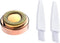 LinMei Replacement Heads for Facial Hair Remover - Compatible for Gen 1 Finishing Touch Flawless Tool (Gold)